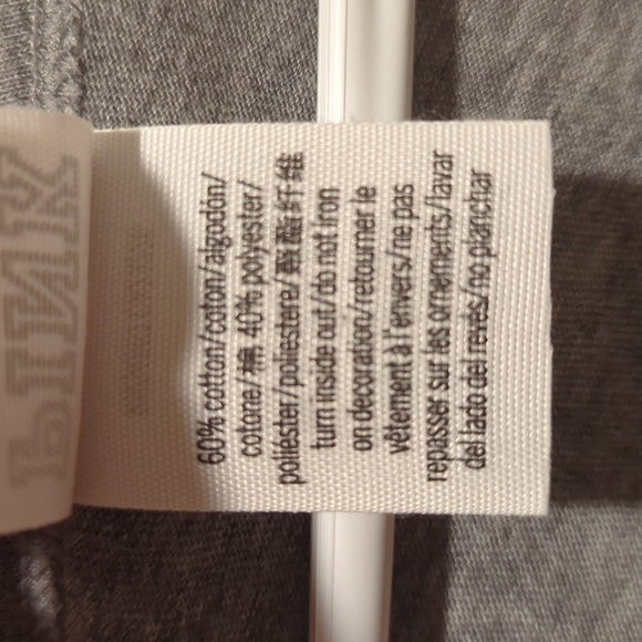 Victoria Secret PINK Criss Cross Front cold shoulder crop top size Medium - Picture 4 of 5